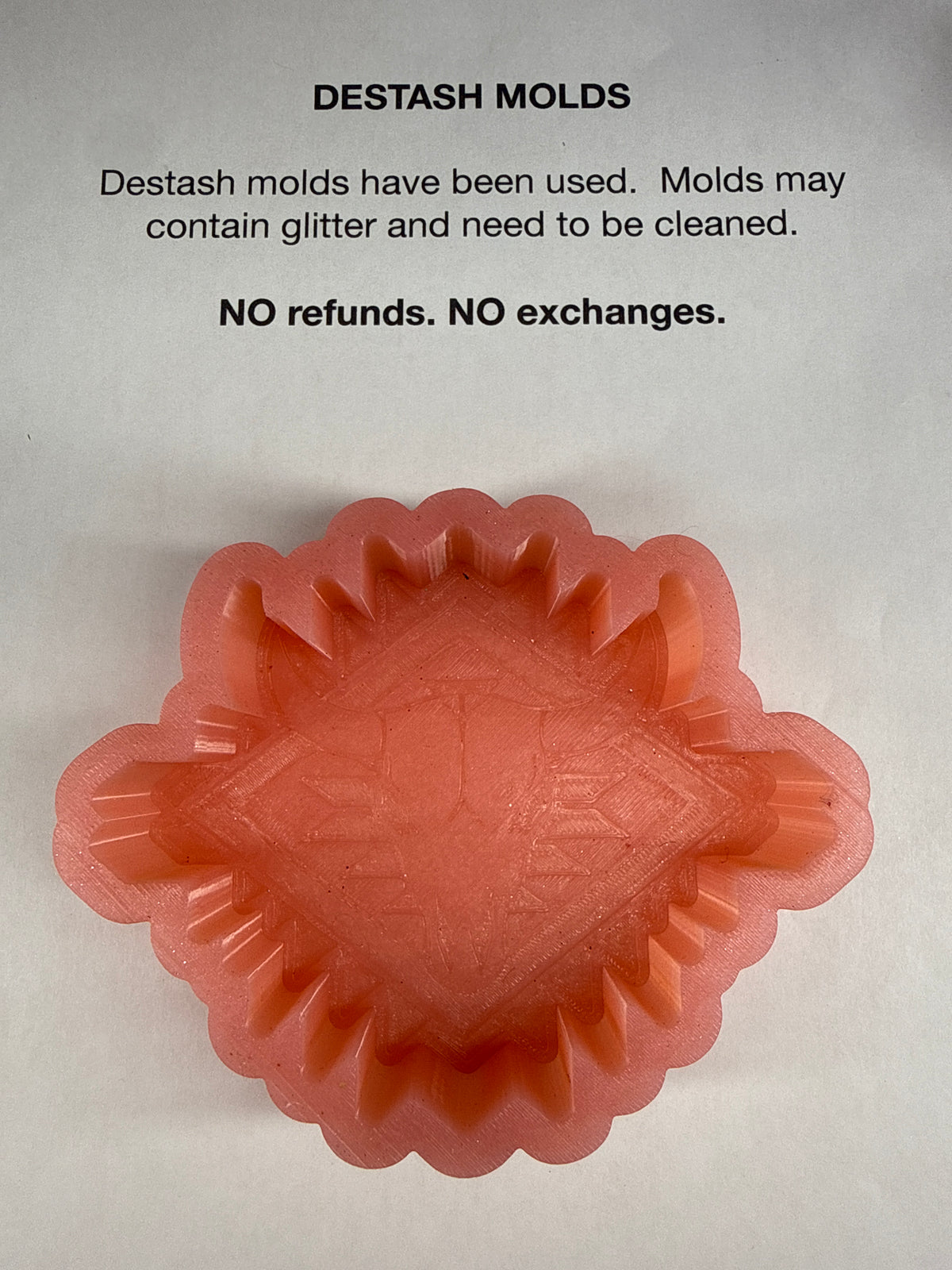 DESTASH Mold - Aztec Bull Shape