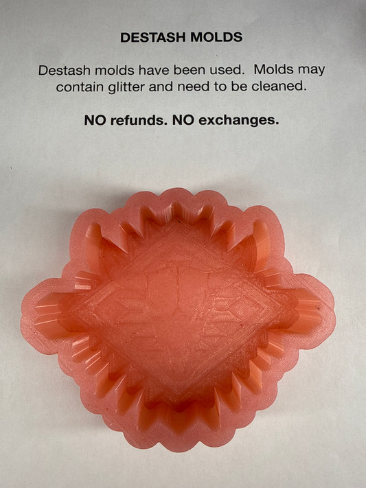 DESTASH Mold - Aztec Bull Shape