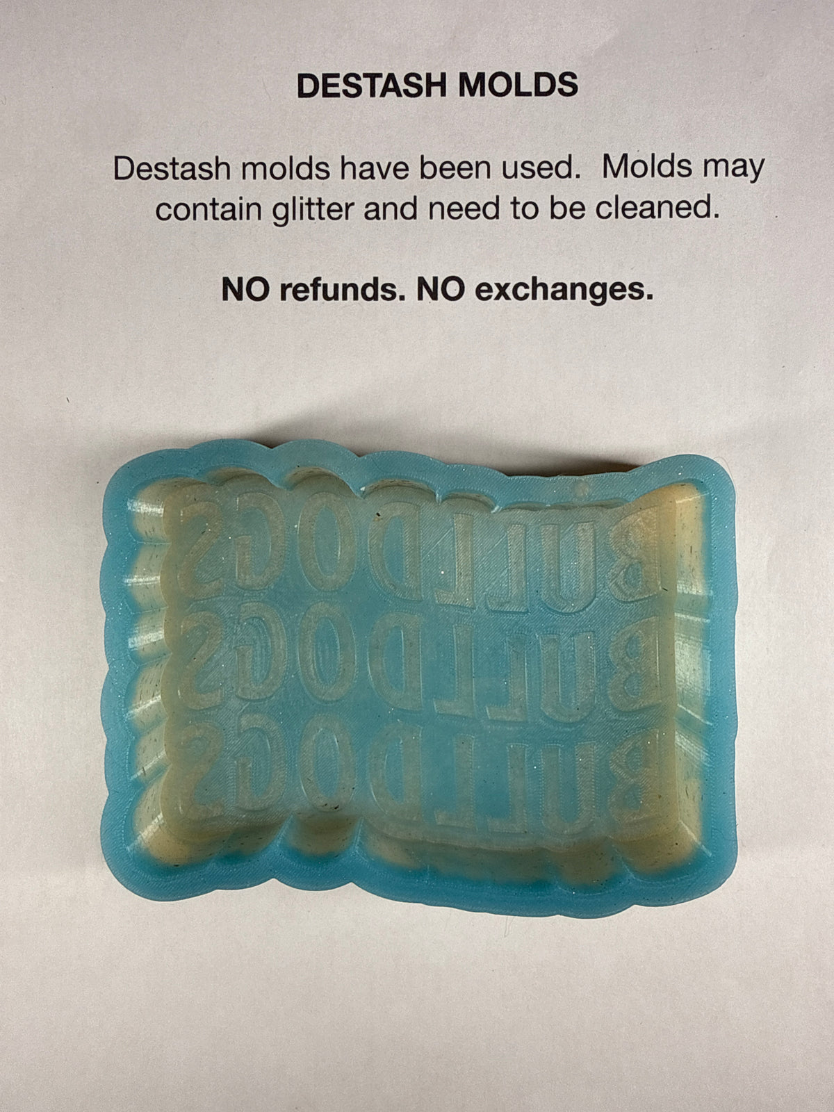 DESTASH Mold - Stacked Bulldogs