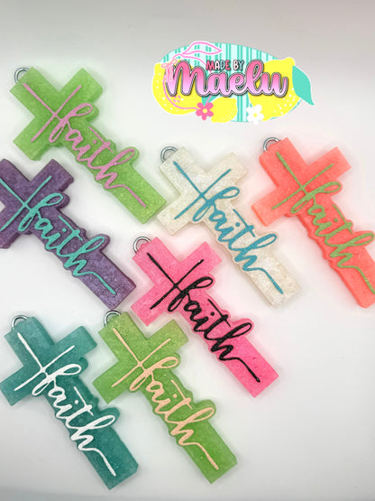Faith Cross Freshie Mold | Silicone Freshie Mold