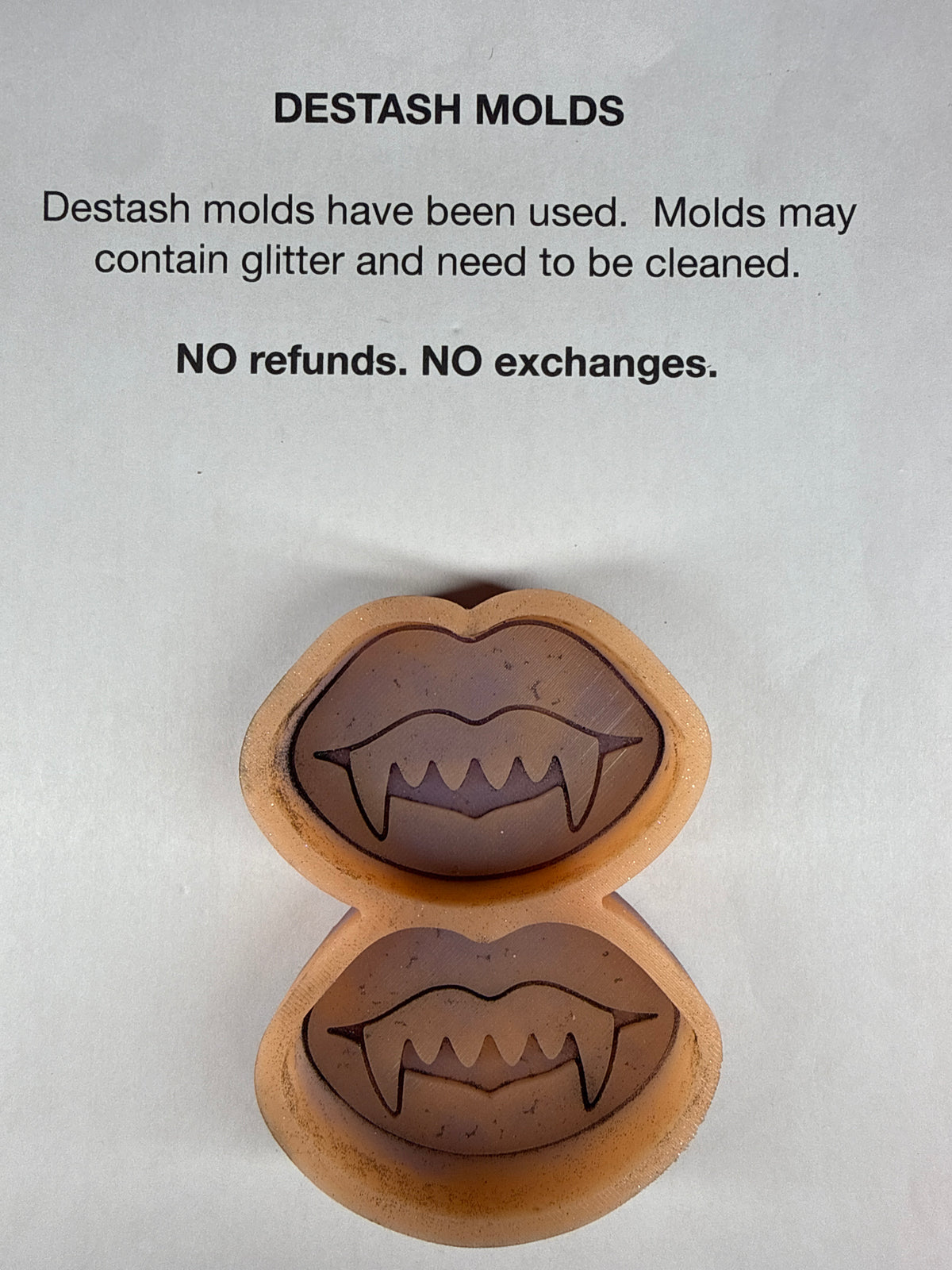 DESTASH Mold - Vampire Teeth Vents