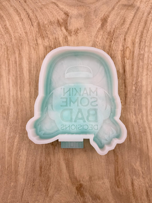 Morgan’s Bad Decisions (Overstock) Freshie Mold | silicone freshie mold