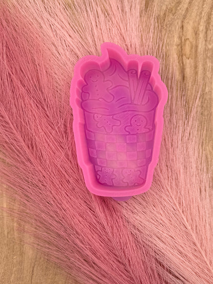 Gingerbread Latte Freshie Mold | silicone freshie mold