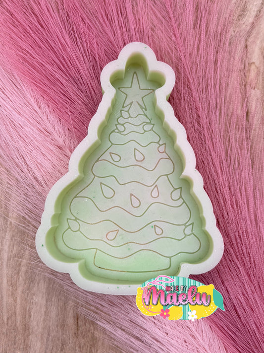 Ceramic Christmas Tree Freshie Mold | silicone freshie mold