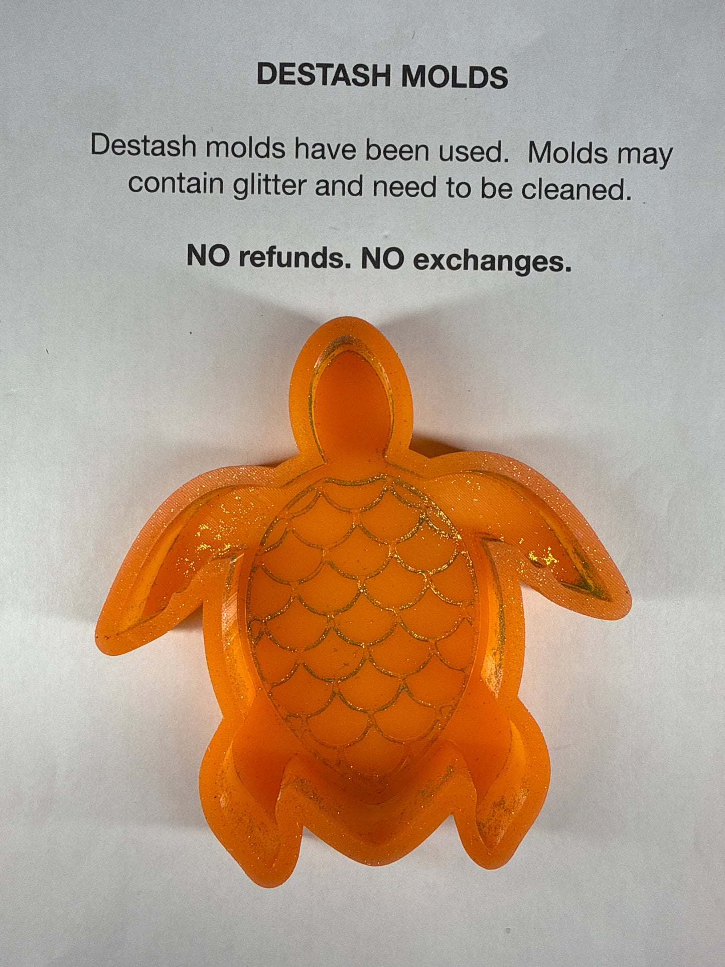 DESTASH Mold - Sea Turtle