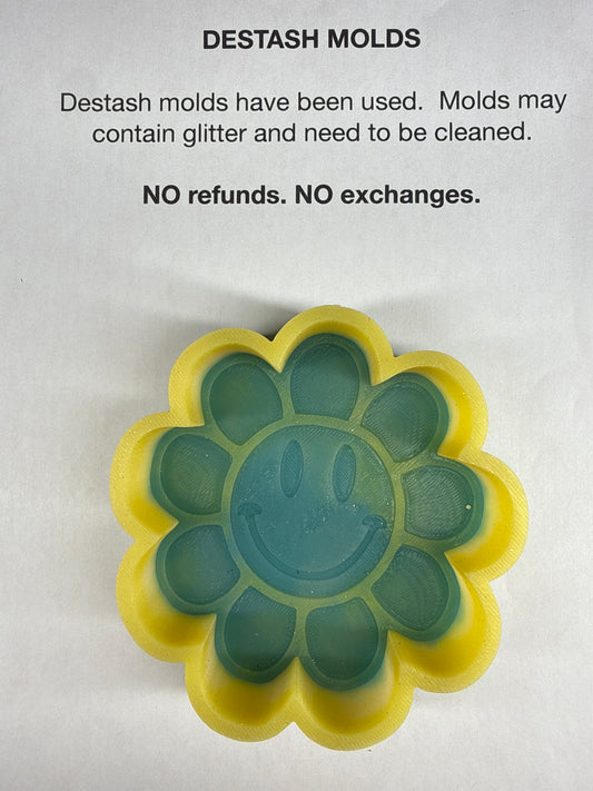 DESTASH Mold - Flower Smiley