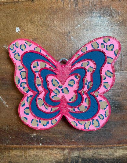 Butterfly Inlay Freshie Mold | Silicone Freshie Mold
