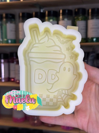 DD Ghost Coffee Cup | silicone freshie mold