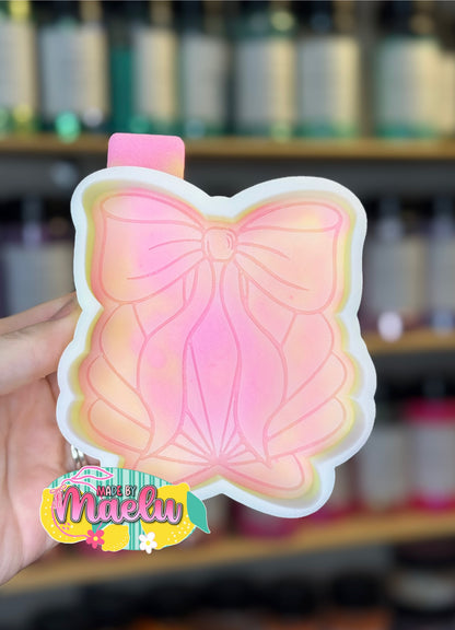 Clamshell with Bow freshie mold | silicone freshie mold