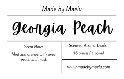 Georgia Peach | 1 pound | Scented Aroma Beads
