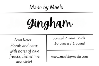 Gingham | 1 pound | Scented Aroma Beads