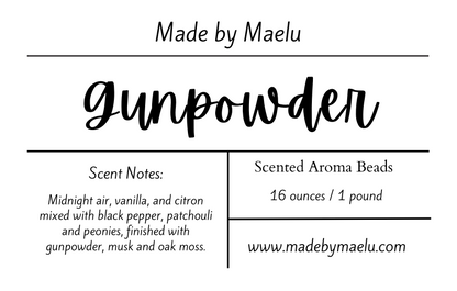 Gunpowder | Scented Aroma Beads