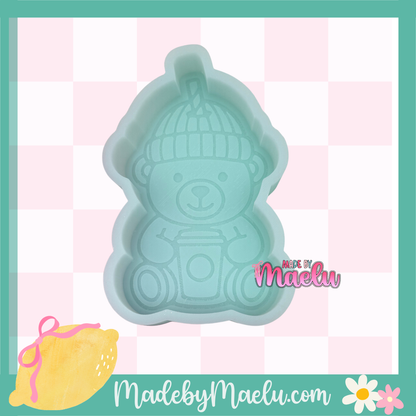 Bear Cup Freshie Mold | Silicone Freshie Mold