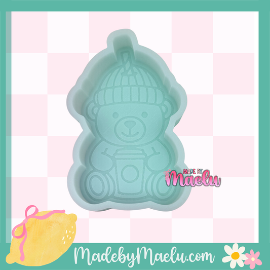 Bear Cup Freshie Mold | Silicone Freshie Mold