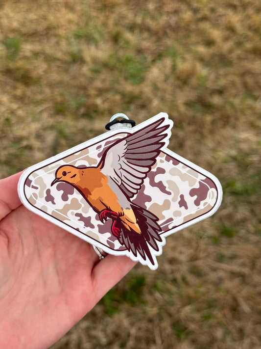 Duck Camo Buckle Cardstock | Freshie