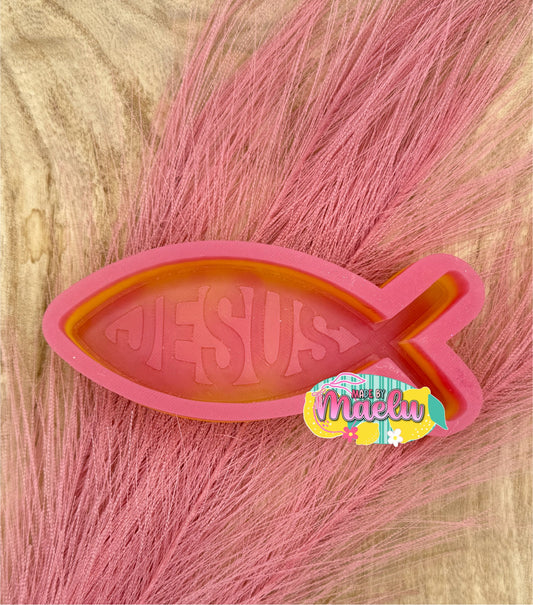 Jesus Fish Freshie Mold | silicone freshie mold