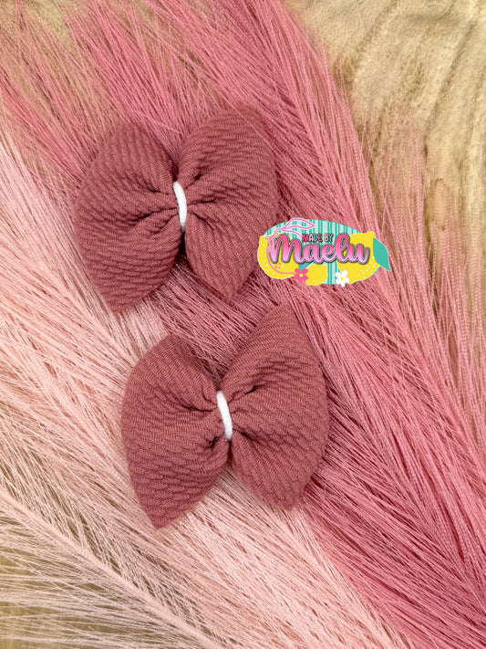 Rosy Mauve | Freshie Bows