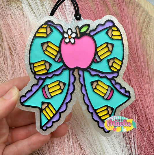 Pencil Bow with Apple | Freshie