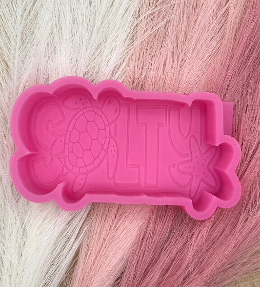 Salty Turtle  Freshie Mold | silicone freshie mold | 389