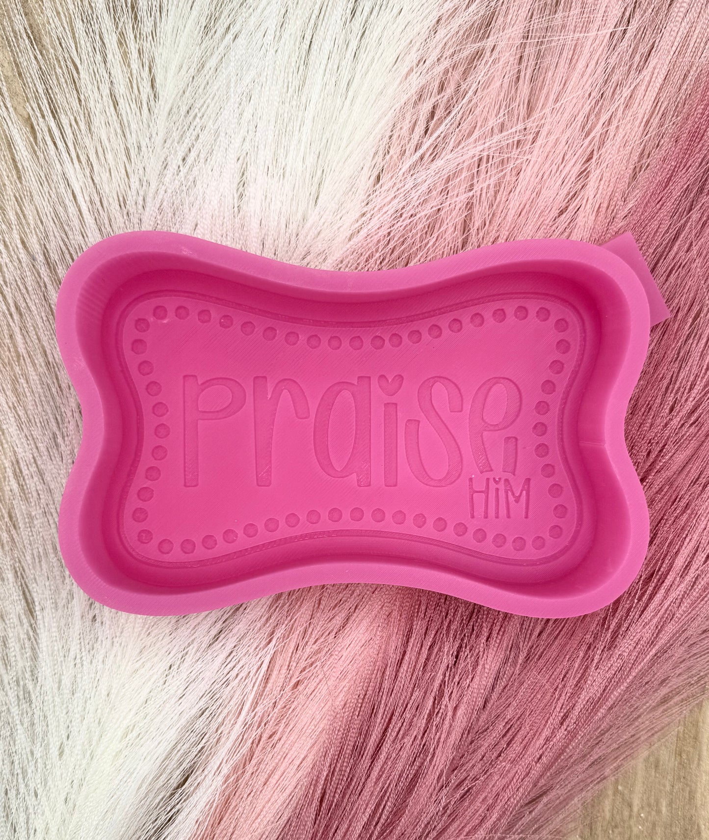 Praise Him Freshie Mold | Silicone Freshie Mold | 390