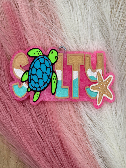 Salty Turtle  Freshie Mold | silicone freshie mold | 389