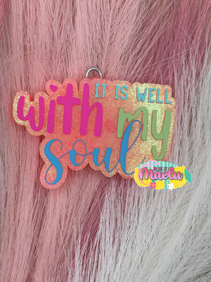 It is Well With my Soul Freshie Mold | Silicone Freshie Mold | 402