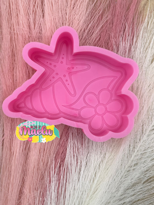 CW Seashells Freshie Mold | silicone freshie mold | 406