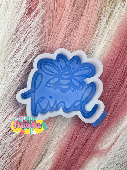 Bee Kind Freshie Mold | Silicone Freshie Mold | 254