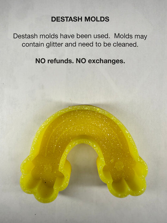 DESTASH Mold - Rainbow with flowes