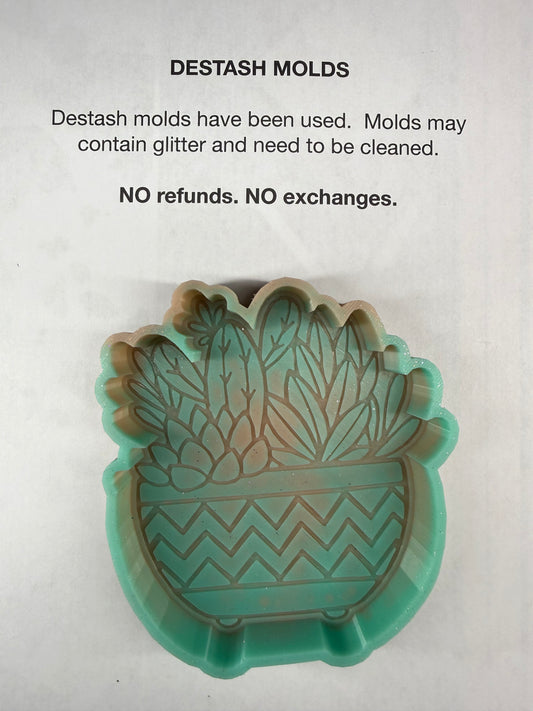 DESTASH Mold - Potted Succulents