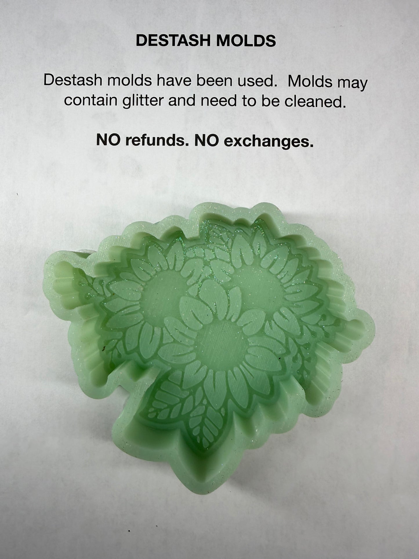 DESTASH Mold - Sunflower Bunch