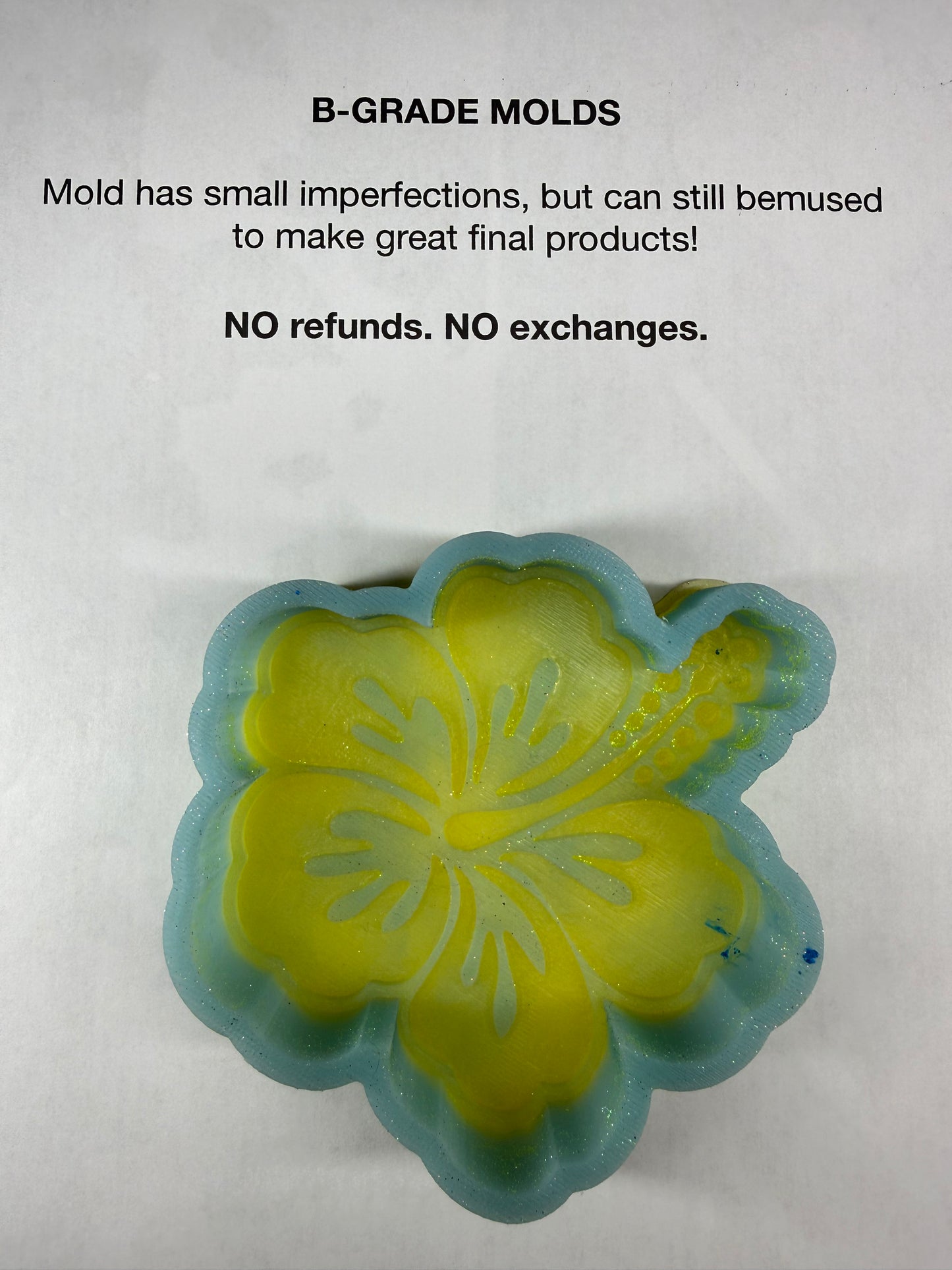 *B-GRADE* Mold - Hibiscus