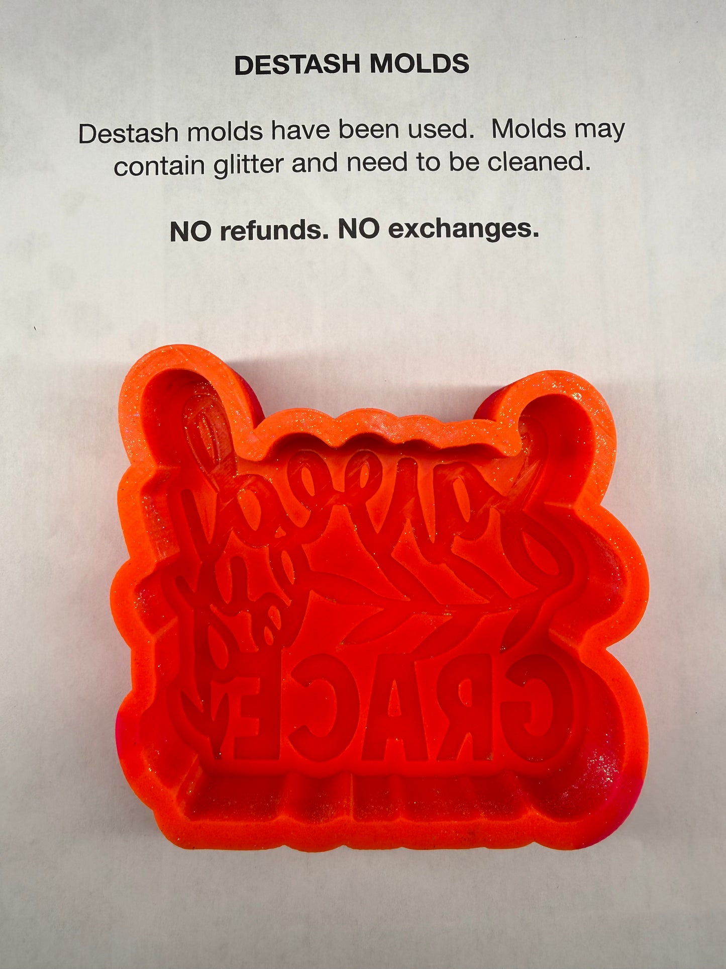 DESTASH Mold - Saved by Grace (large)