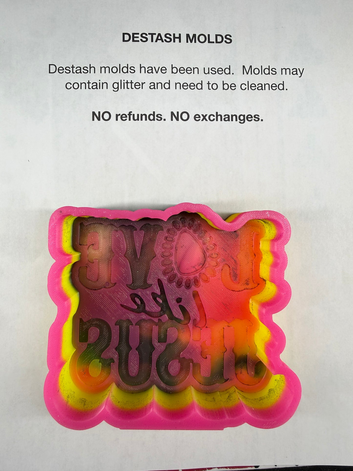 DESTASH Mold - Love Like Jesus (large)