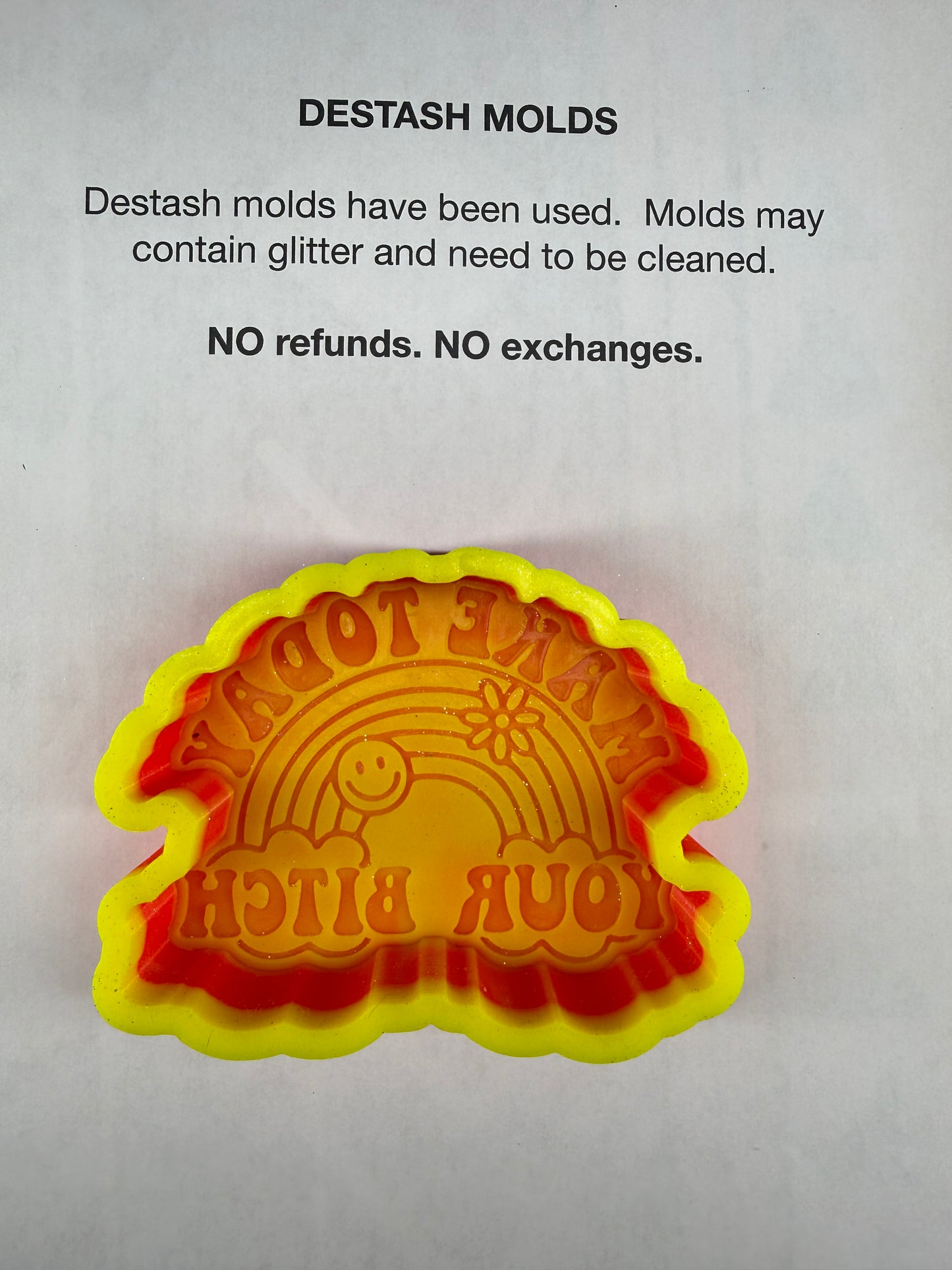 DESTASH Mold - Make Today Your Bitch