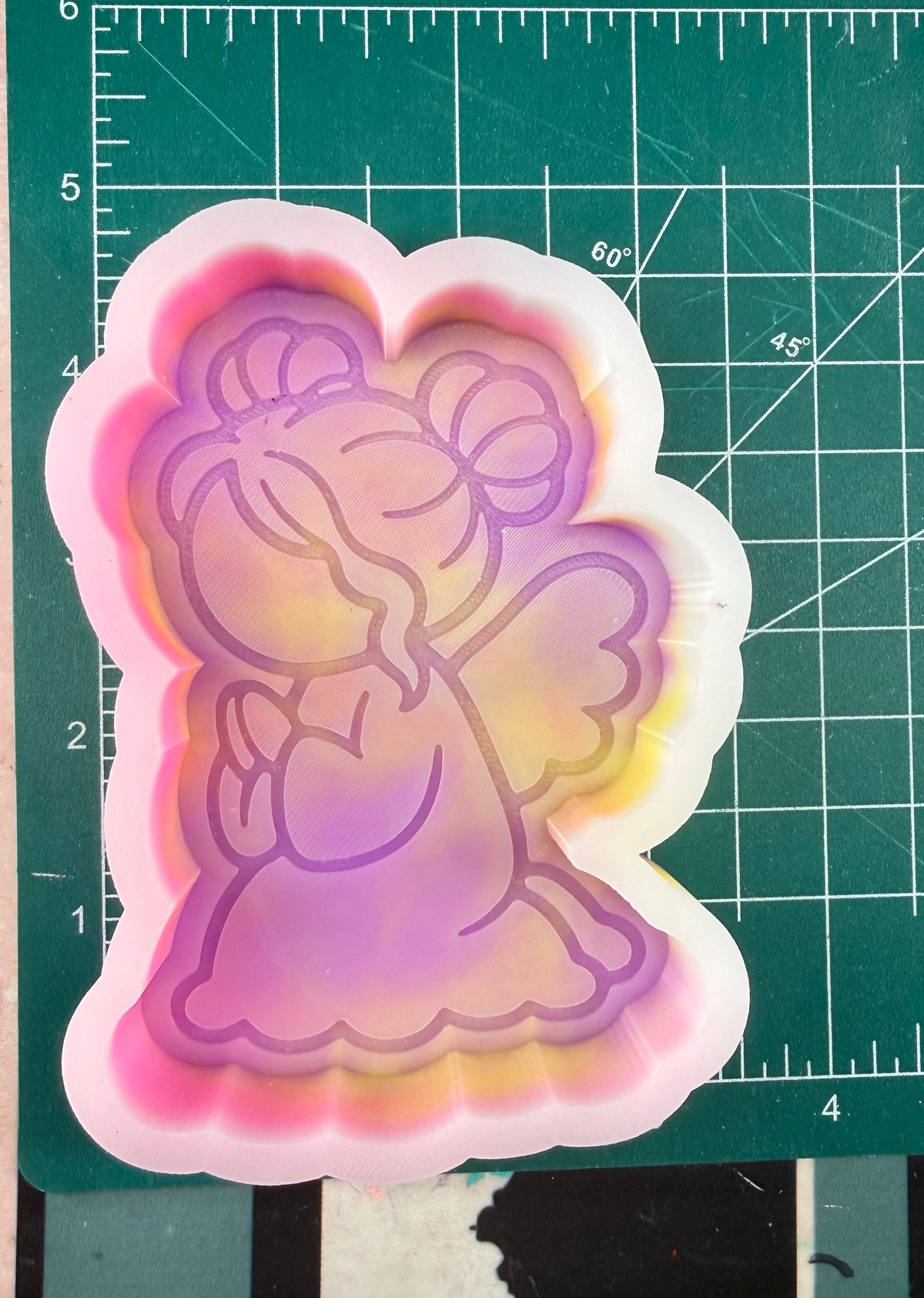 Praying Angel Freshie Mold | Silicone Freshie Mold | 442