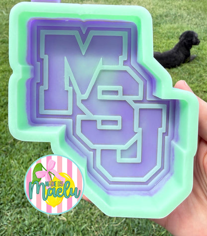MSU Freshie Mold | silicone freshie mold | 347