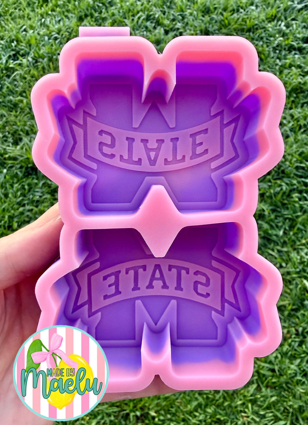 M State Vent Clips Freshie Mold | silicone freshie mold |