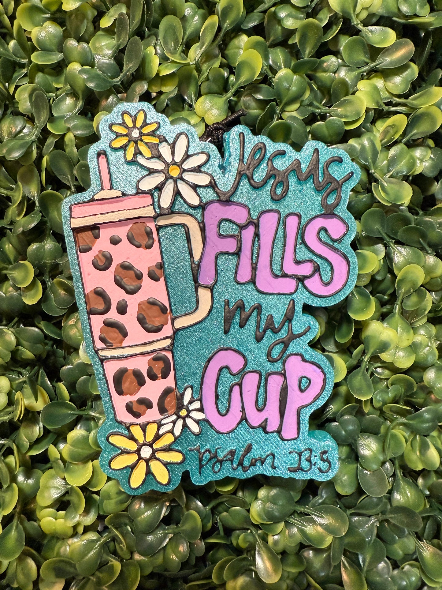 Jesus Fills My Cup Freshie Mold | Silicone Freshie Mold