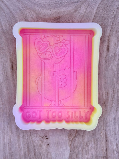 Got Too Silly Goose Freshie Mold | silicone freshie mold