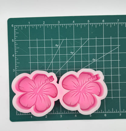 Hibiscus Vent Clips freshie mold | silicone freshie mold