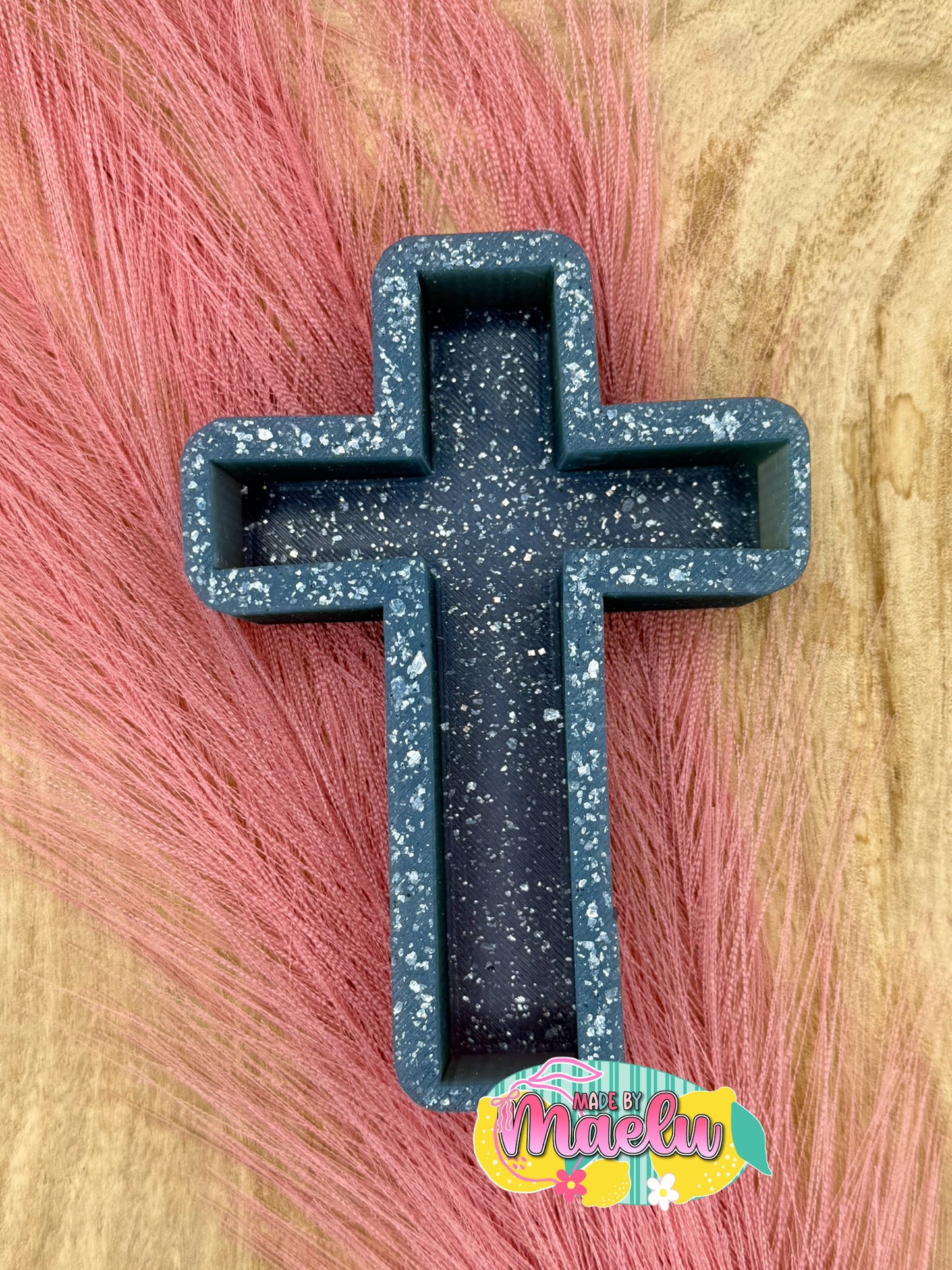 Plain Cross Freshie Mold | Silicone Freshie Mold