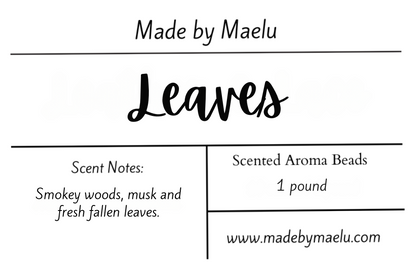 Leaves | 1 pound | Scented Aroma Beads