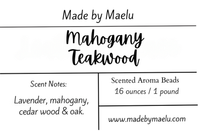 Mahogany Teakwood | Scented Aroma Beads
