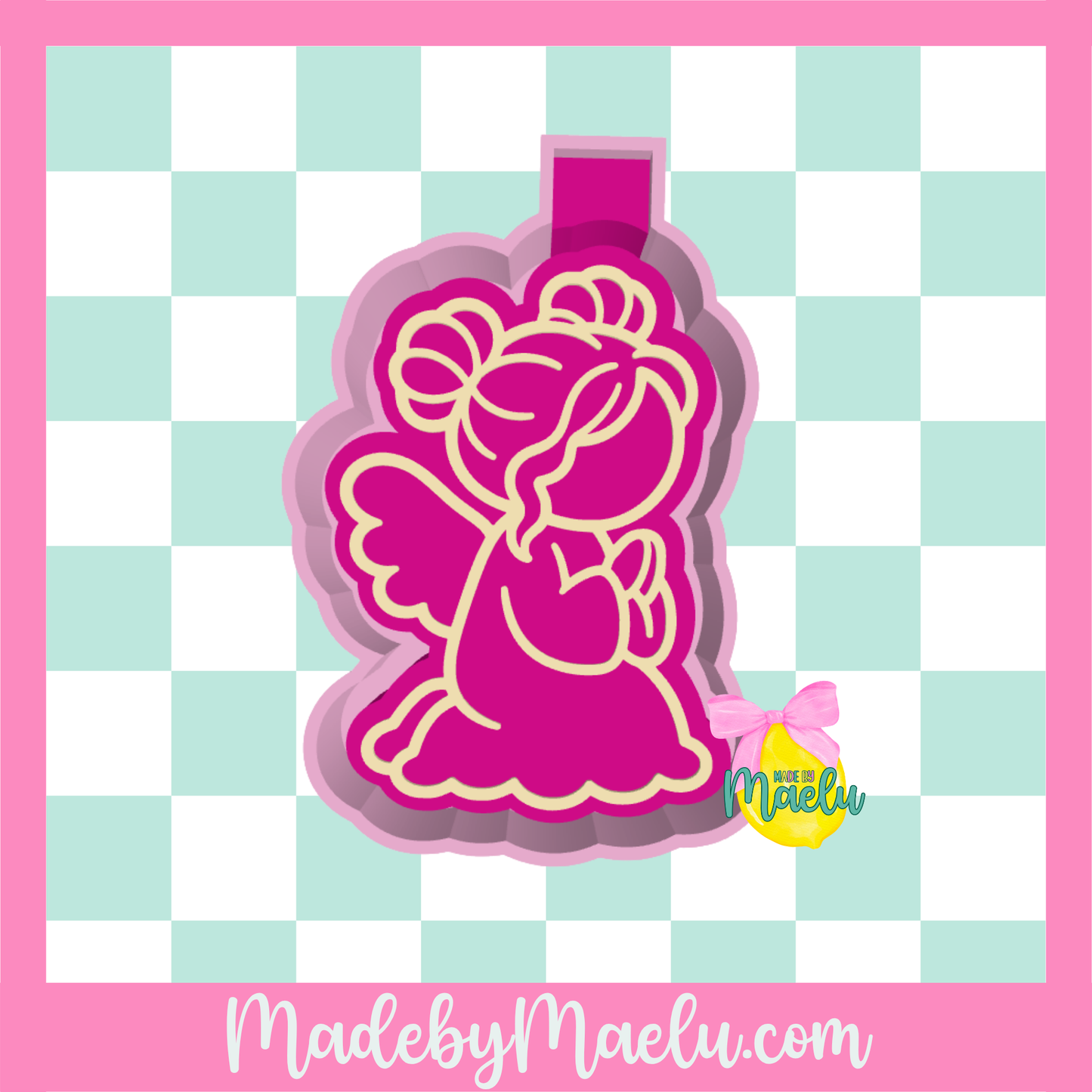 Praying Angel Freshie Mold | Silicone Freshie Mold | 442
