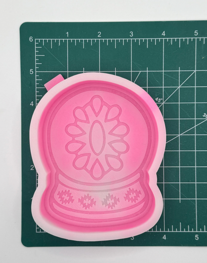 Concho Snow Globe Freshie Mold | silicone freshie mold | C164