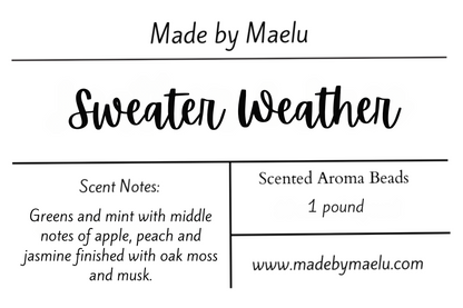 Sweater Weather | 1 pound | Scented Aroma Beads
