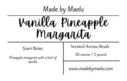 Vanilla Pineapple Margarita | 1 pound | Scented Aroma Beads
