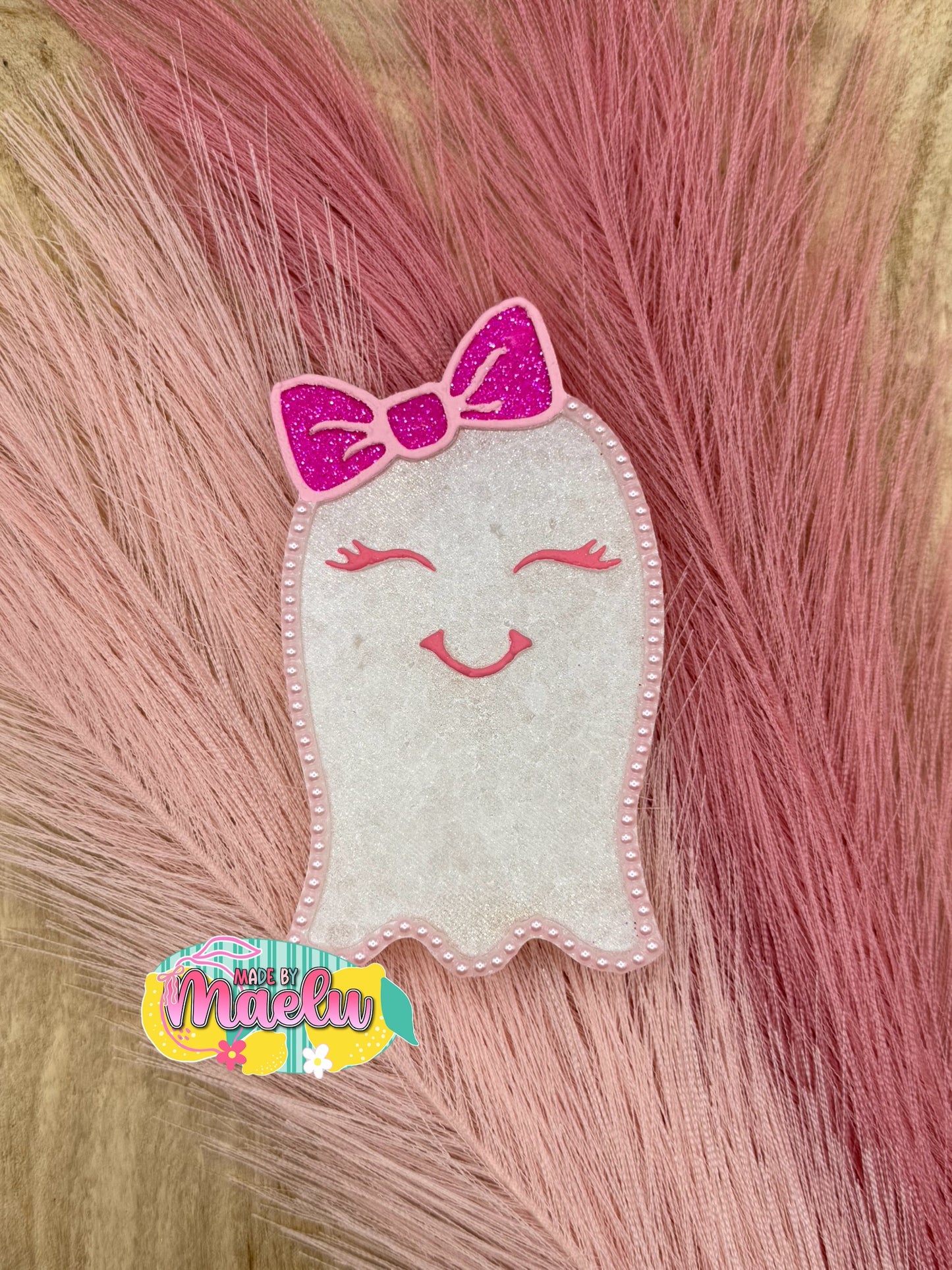 Cute Ghost Girl freshie mold | silicone freshie mold | F112