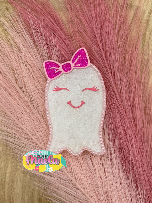 Cute Ghost Girl freshie mold | silicone freshie mold | F112